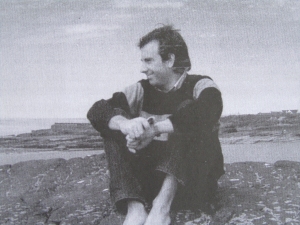 Javier Arteche en 1990. Foto: Álvaro Ondain.